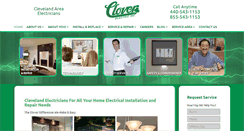 Desktop Screenshot of cloverelectric.com